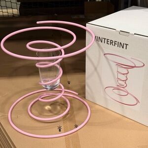 Ikea Gustaf Westman Vinterfint Pink Vase